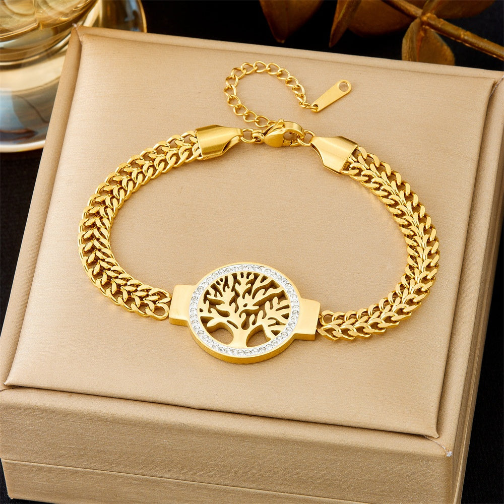 All-matching Ins Gold Fashion Ornament Bracelet