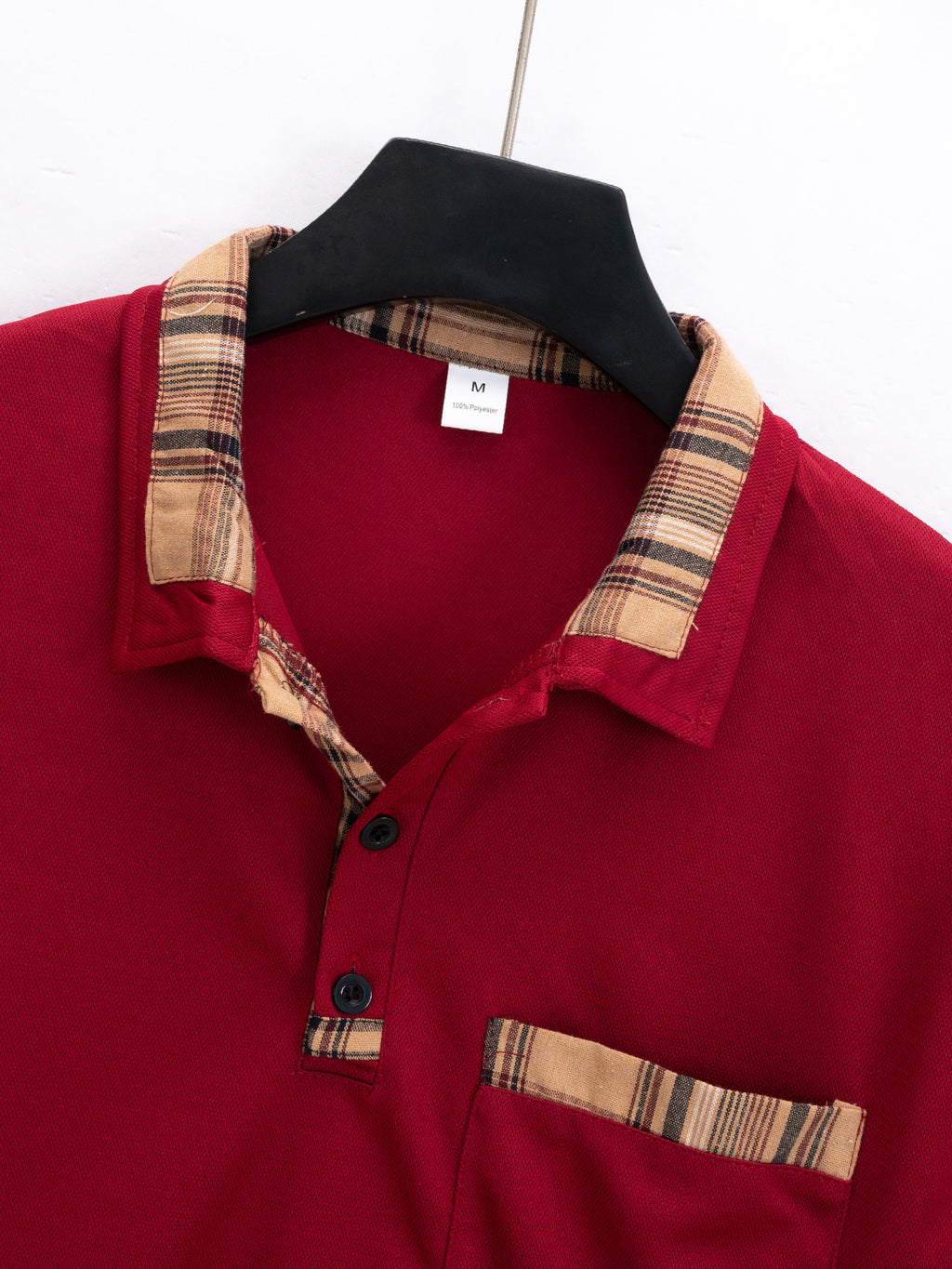 Men's Fashion Casual Solid Color Sports Polo Shirts