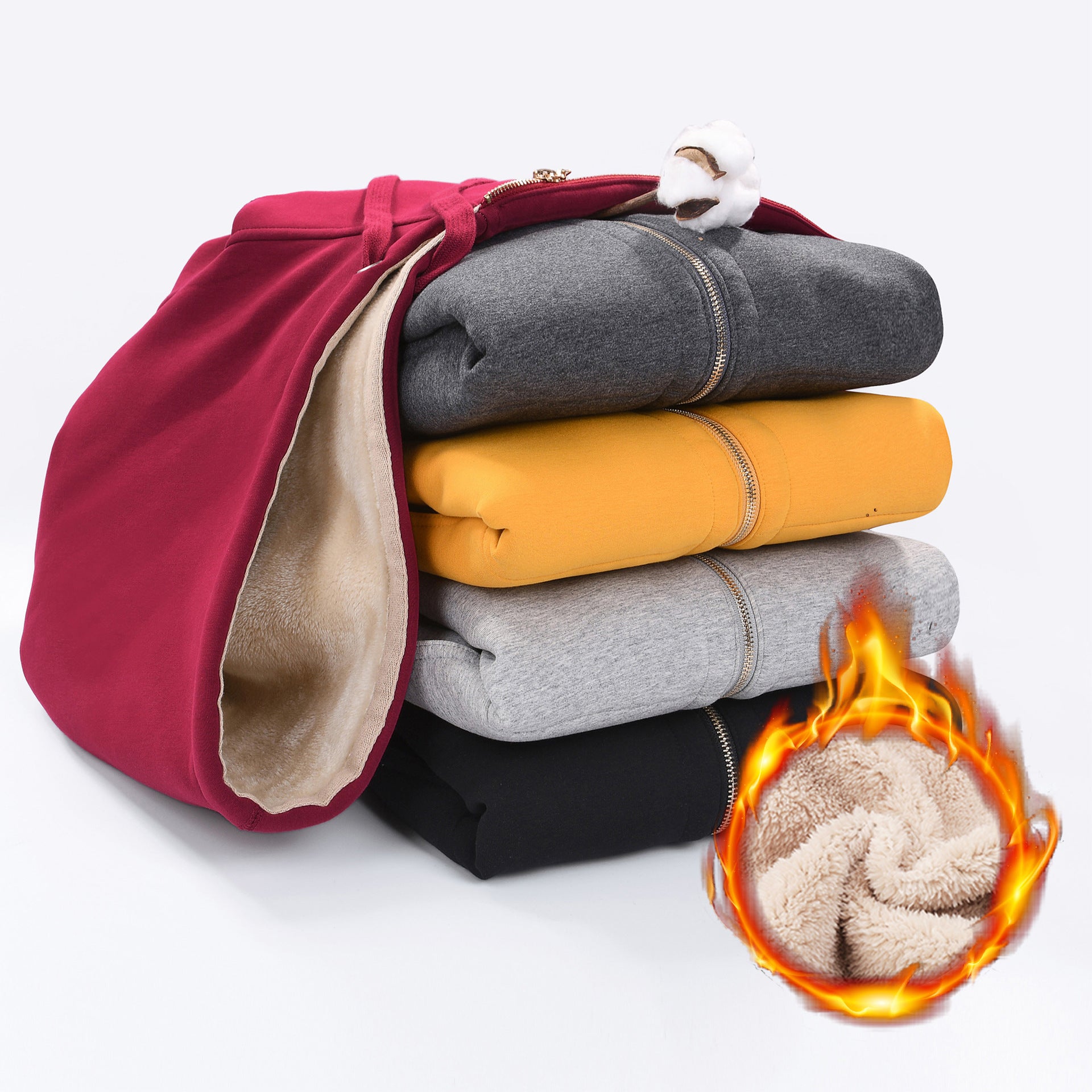 On Behalf Of The Hair Lamb Wool Sweater Women Plus Velvet Thick New Style Korean Loose Large Size Lamb Wool Coat Jacket To Keep Warm