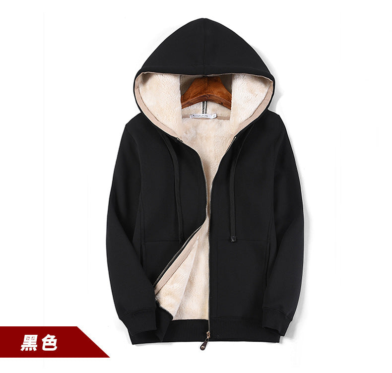 On Behalf Of The Hair Lamb Wool Sweater Women Plus Velvet Thick New Style Korean Loose Large Size Lamb Wool Coat Jacket To Keep Warm