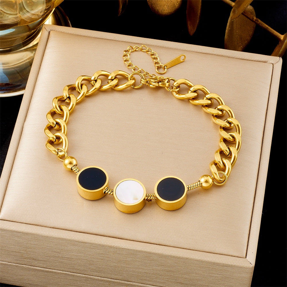 All-matching Ins Gold Fashion Ornament Bracelet