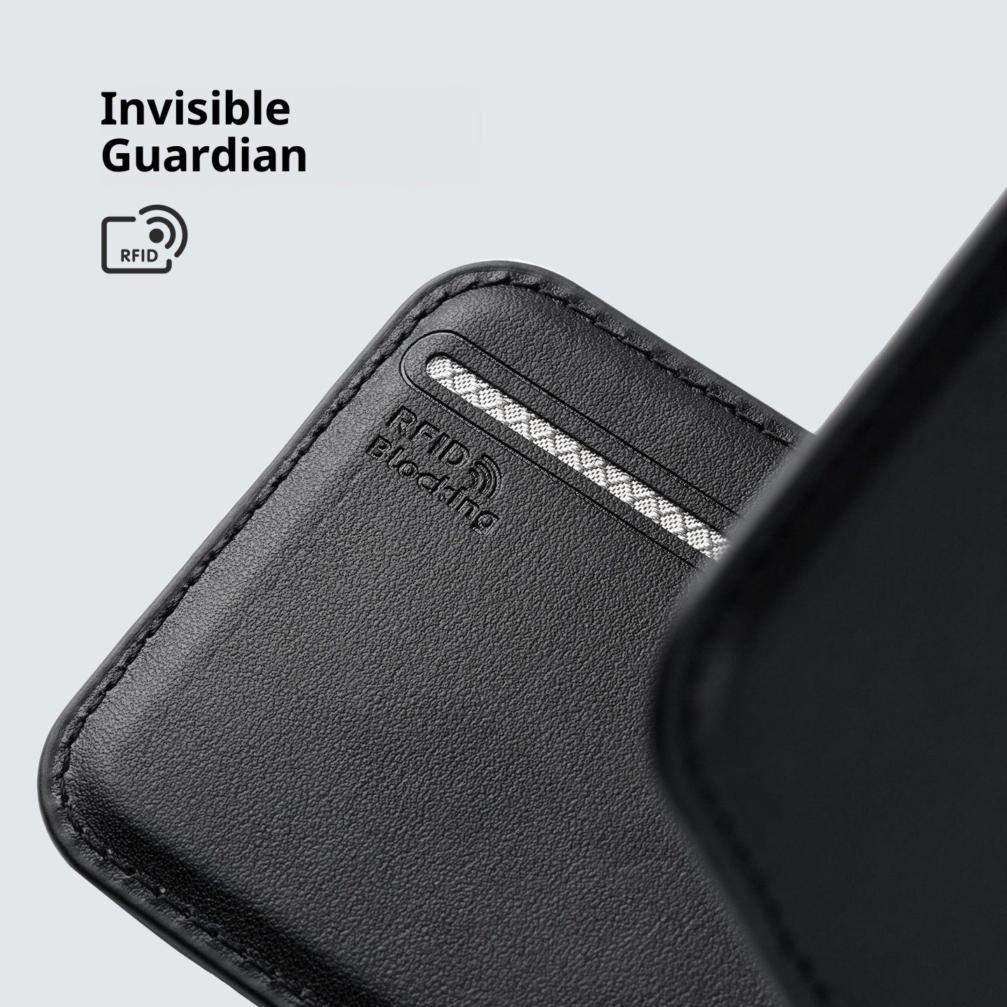 Magnetic Men's Phone Stand Wallet