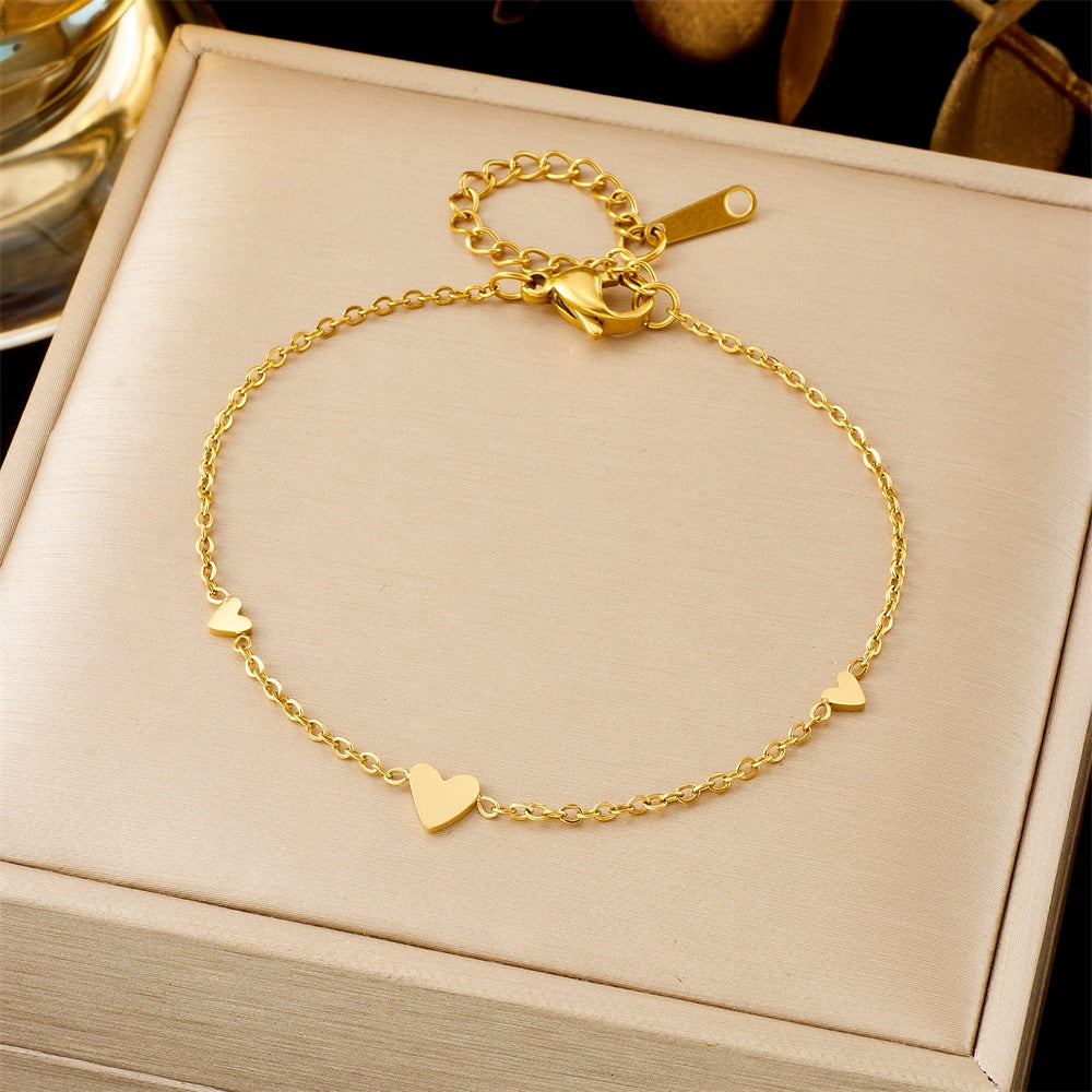 All-matching Ins Gold Fashion Ornament Bracelet