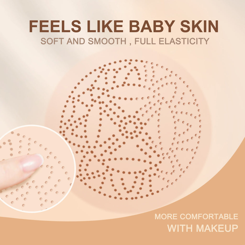 EELHOE Mushroom Head Air Cushion BB Cream Mushroom Air Cushion Cover Facial Blemishes Brightening And Moisturizing Natural Naked Makeup Foundation