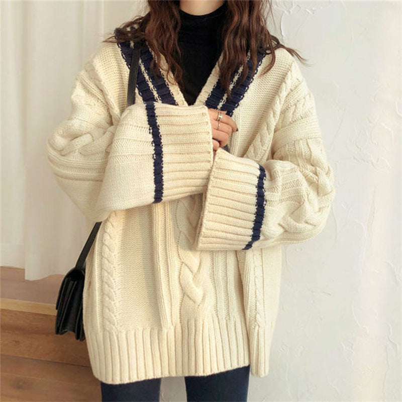 Korean Chill Sweater Jacket