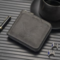 Short Retro Embossed New Horizontal Men's Wallet