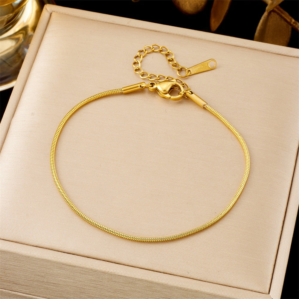 All-matching Ins Gold Fashion Ornament Bracelet