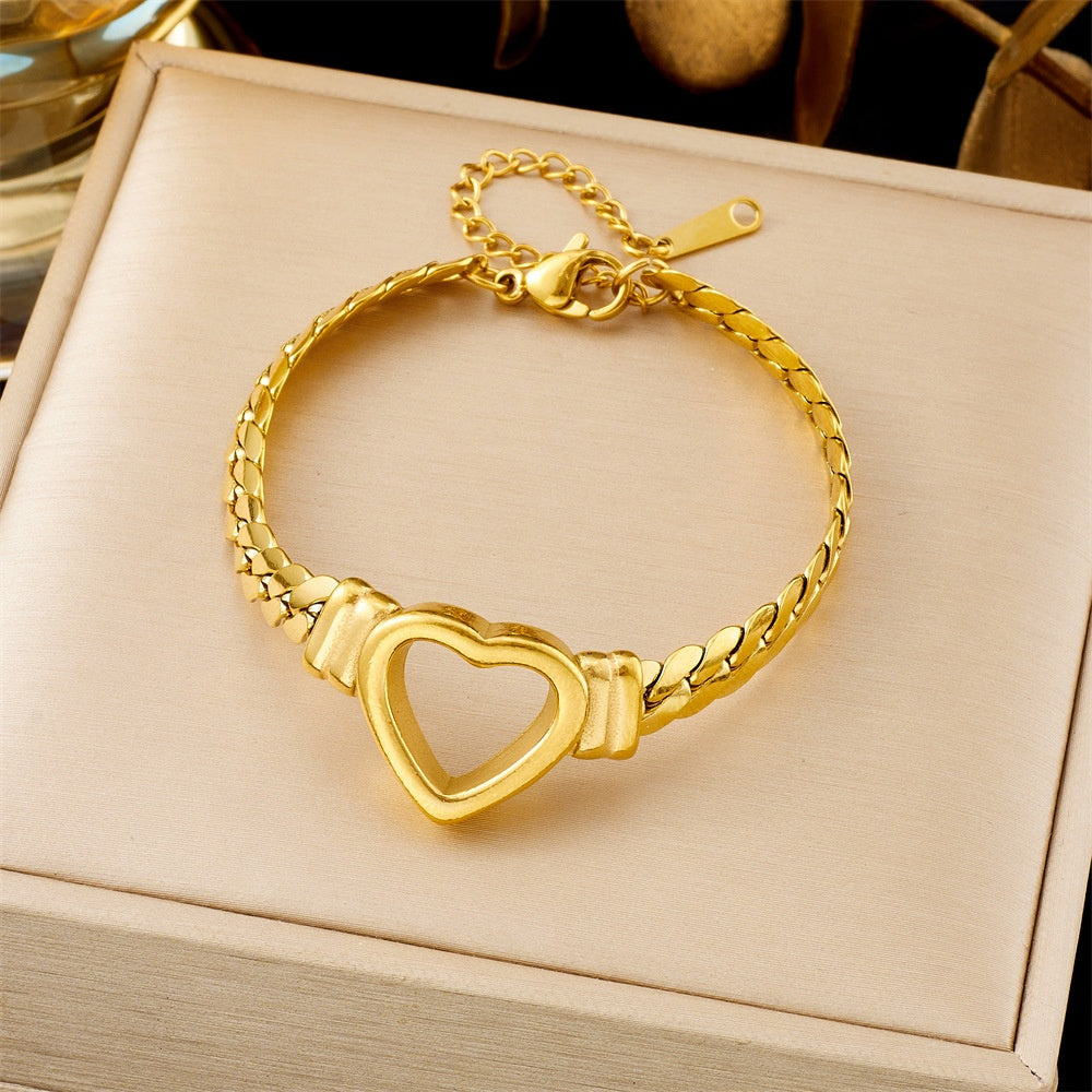 All-matching Ins Gold Fashion Ornament Bracelet