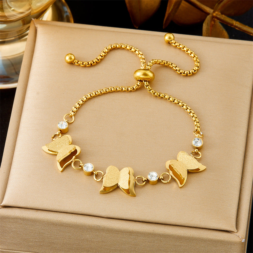 All-matching Ins Gold Fashion Ornament Bracelet
