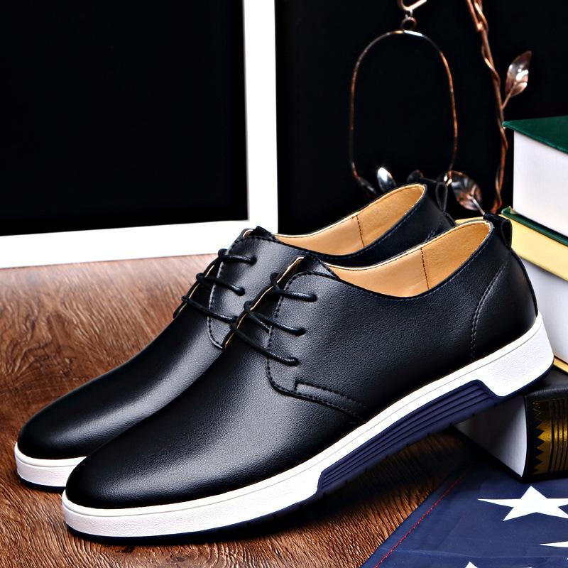 Men's shoes increase Korean business dress casual shoes